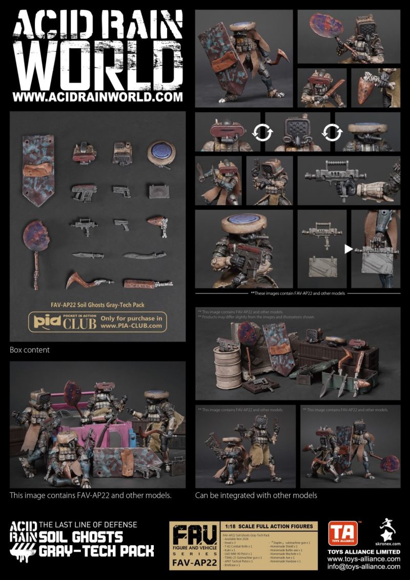 FAV-AP22 Soil Ghosts Gray-Tech Pack