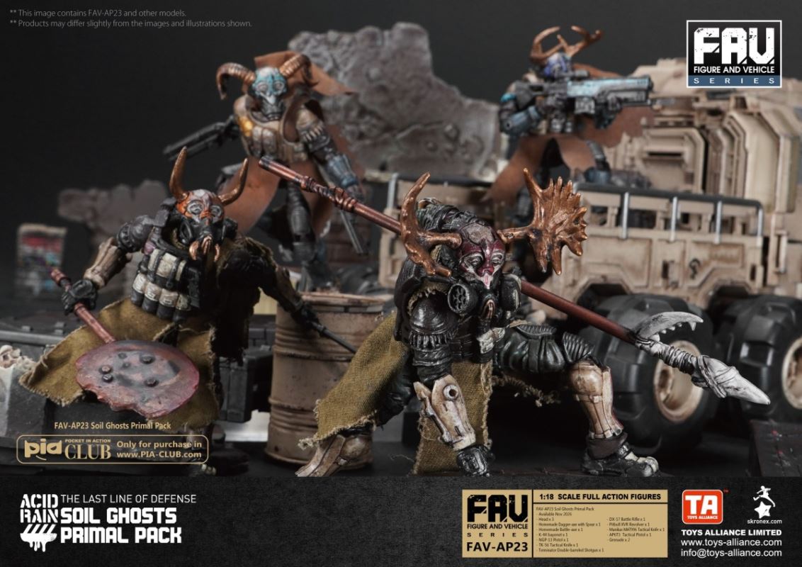 FAV-AP22 Soil Ghosts Gray-Tech Pack