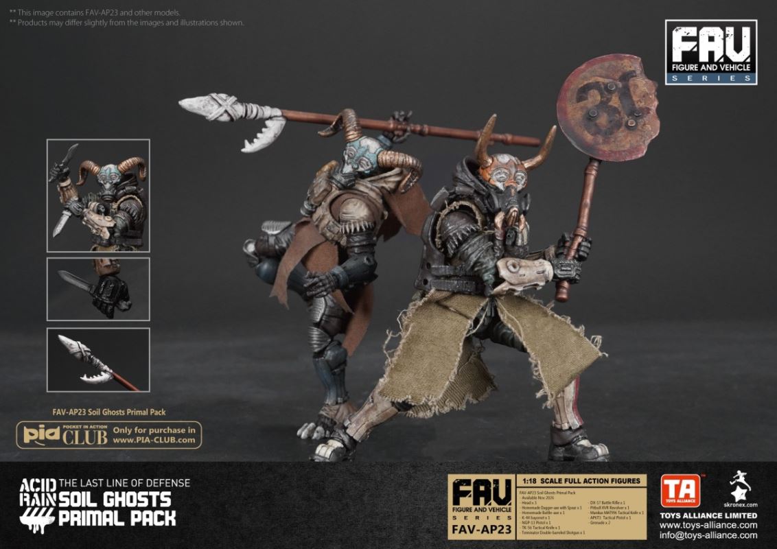 FAV-AP22 Soil Ghosts Gray-Tech Pack