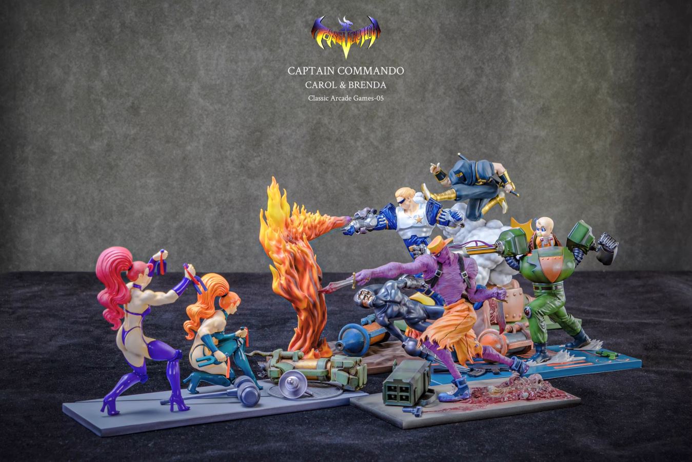 Mummy and Giuzu - Captain Commando