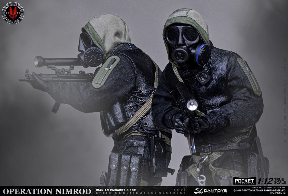 OPERATION NIMROD 1980 IRANIAN EMBASSY SIEGE 22 SAS CRW 1/12