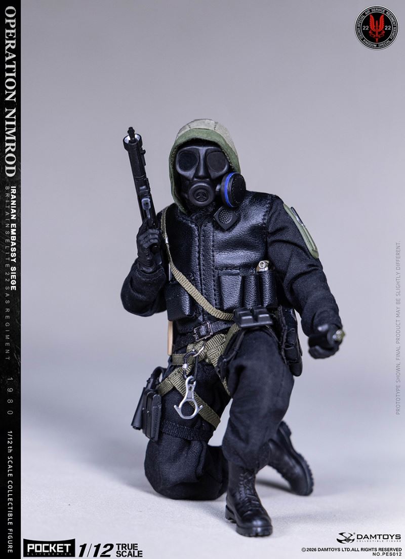 OPERATION NIMROD 1980 IRANIAN EMBASSY SIEGE 22 SAS CRW 1/12