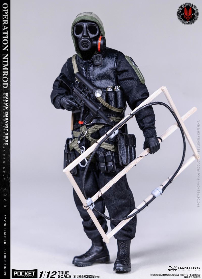 OPERATION NIMROD 1980 IRANIAN EMBASSY SIEGE 22 SAS CRW 1/12