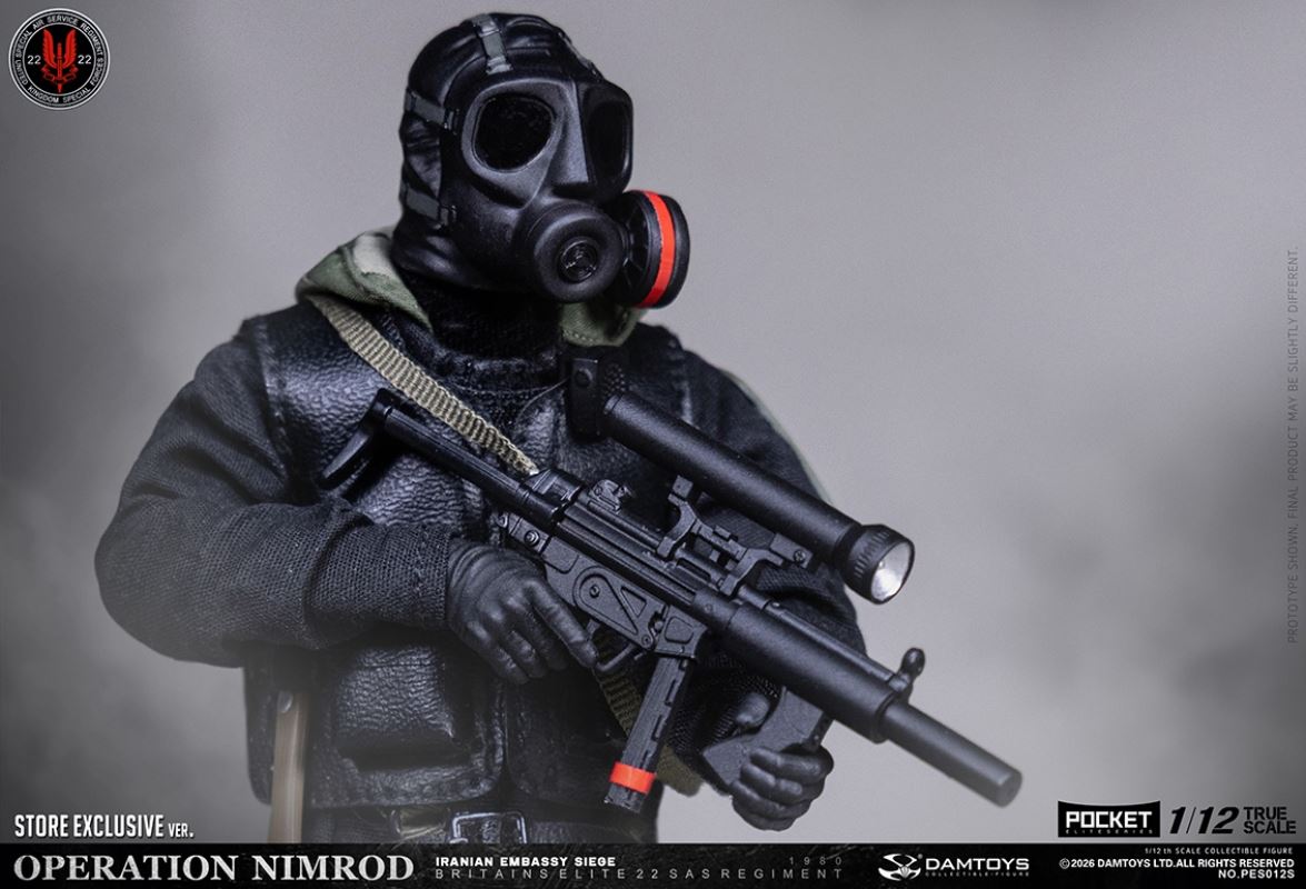 OPERATION NIMROD 1980 IRANIAN EMBASSY SIEGE 22 SAS CRW 1/12