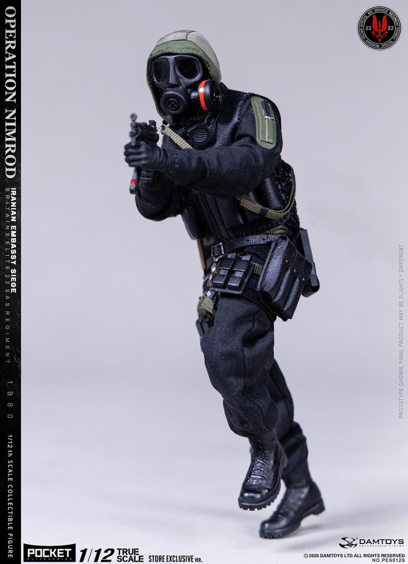 OPERATION NIMROD 1980 IRANIAN EMBASSY SIEGE 22 SAS CRW 1/12