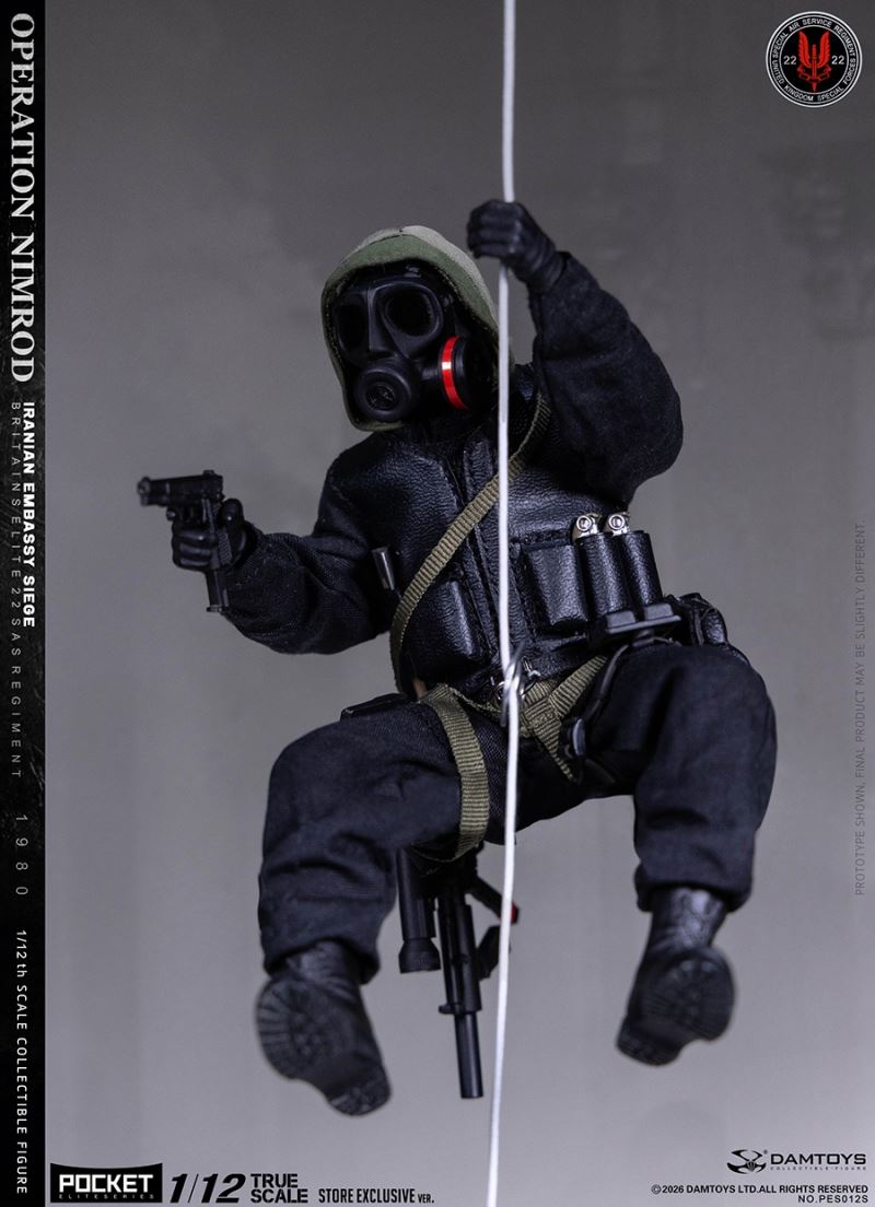 OPERATION NIMROD 1980 IRANIAN EMBASSY SIEGE 22 SAS CRW 1/12