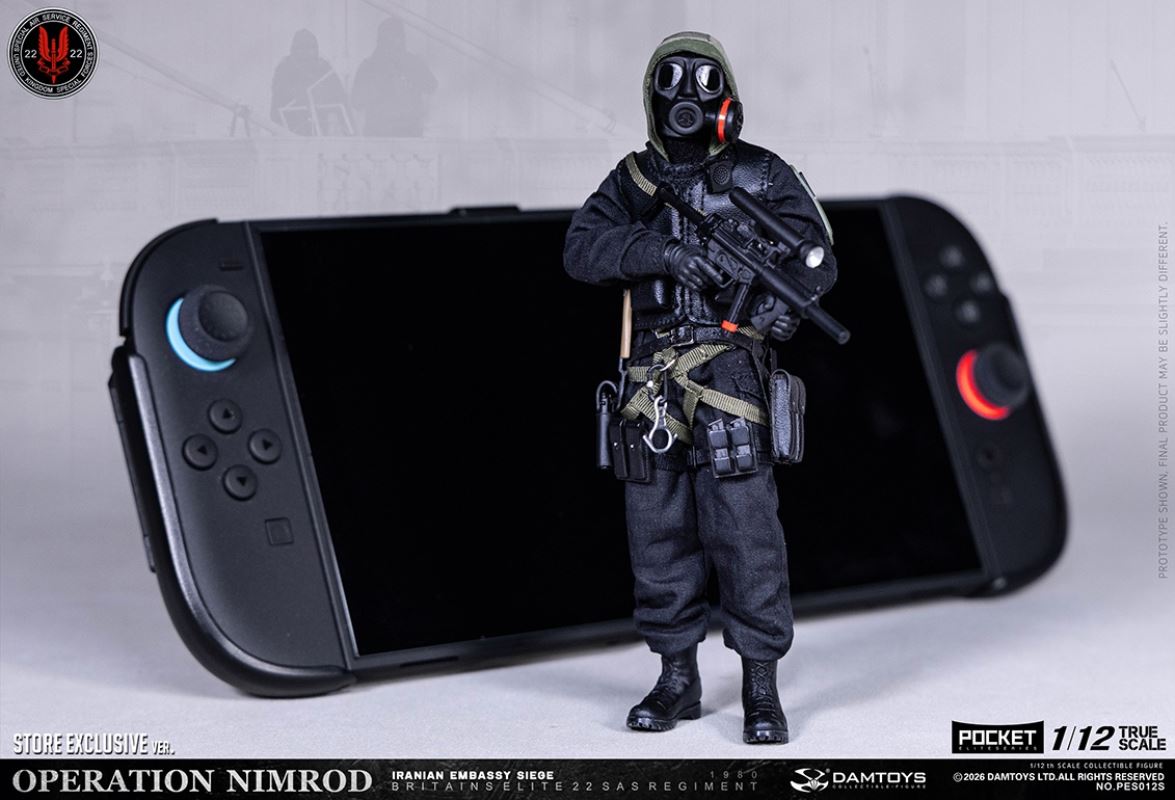 OPERATION NIMROD 1980 IRANIAN EMBASSY SIEGE 22 SAS CRW 1/12