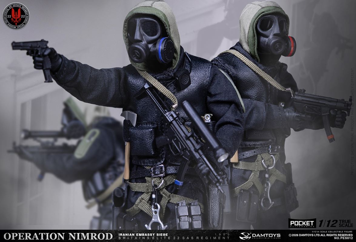 OPERATION NIMROD 1980 IRANIAN EMBASSY SIEGE 22 SAS CRW 1/12