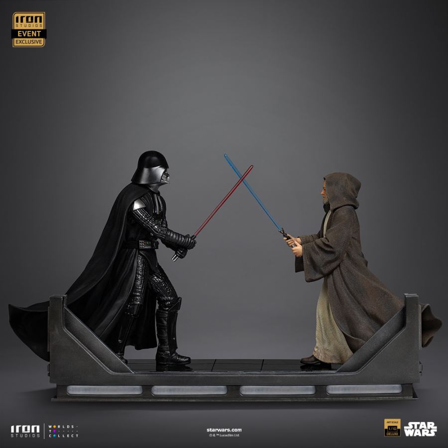 Darth Vader vs Obi-Wan Kenobi Deluxe Version 1/10