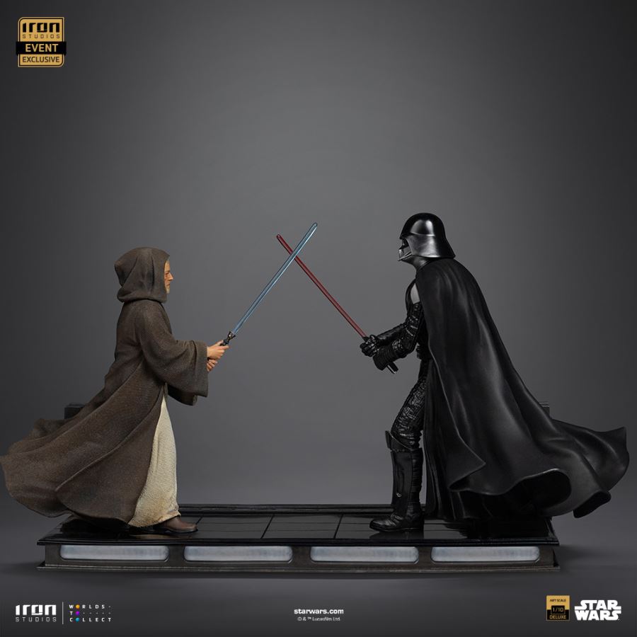 Darth Vader vs Obi-Wan Kenobi Deluxe Version 1/10