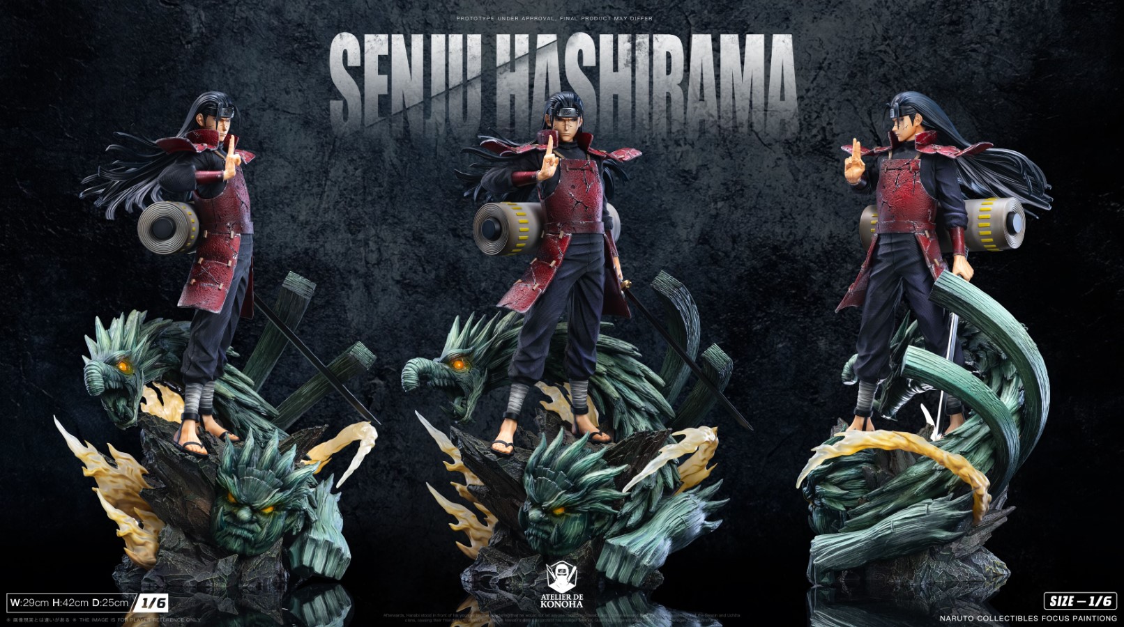Hashirama Senju & Madara Uchiha - Naruto 1/6