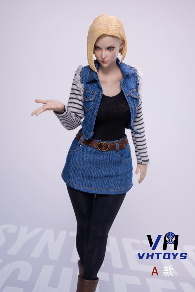 Short Hair Versatile Girl Head Sculpt with Articulated Eyes - Gilly 1/6