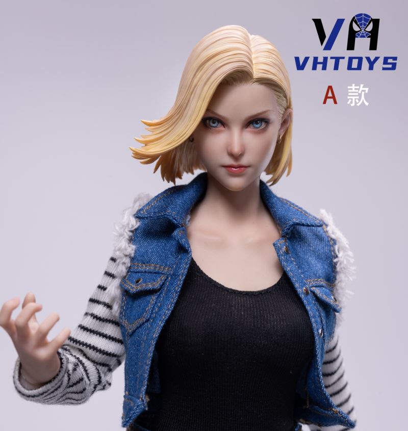 Short Hair Versatile Girl Head Sculpt with Articulated Eyes - Gilly 1/6