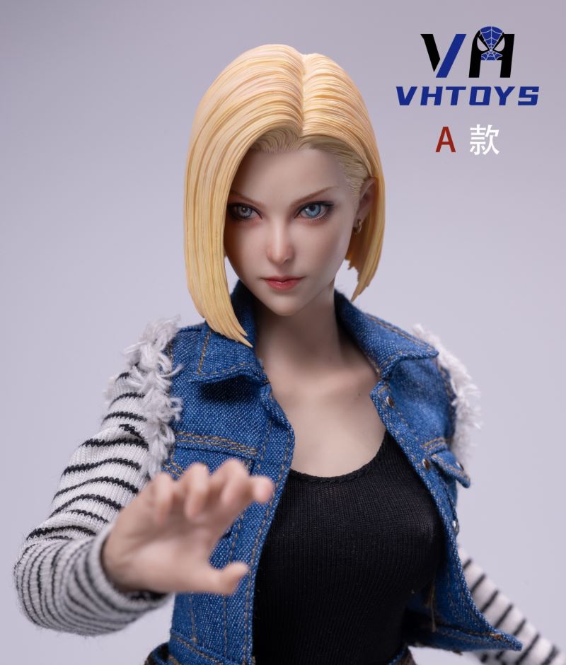 Short Hair Versatile Girl Head Sculpt with Articulated Eyes - Gilly 1/6