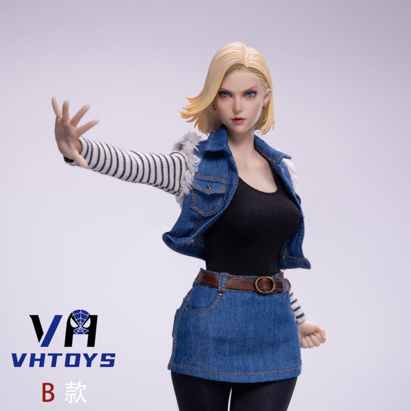 Short Hair Versatile Girl Head Sculpt with Articulated Eyes - Gilly 1/6