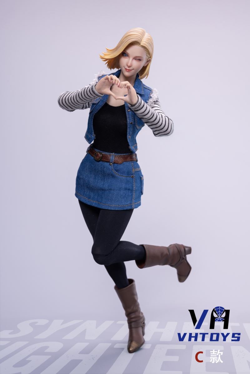 Short Hair Versatile Girl Head Sculpt with Articulated Eyes - Gilly 1/6