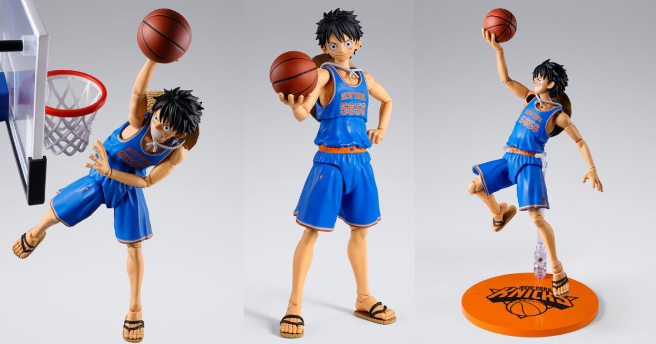 SHFiguarts ONE PIECE x NBA Monkey D. Luffy