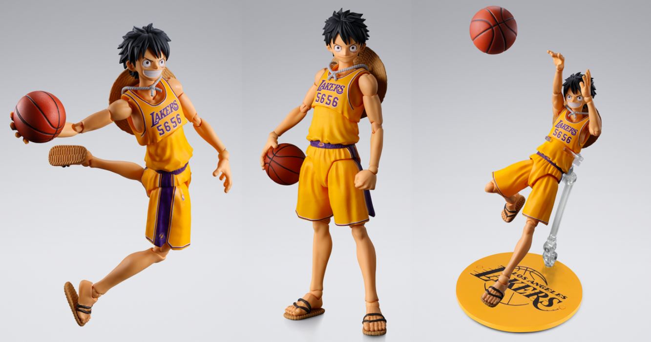 SHFiguarts ONE PIECE x NBA Monkey D. Luffy