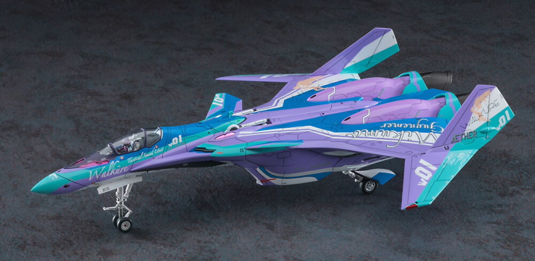 Macross Delta the Movie: Passionate Walküre VF-31S Siegfried Mikumo Guynemer Color 1/72