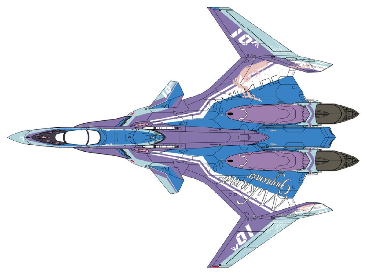 Macross Delta the Movie: Passionate Walküre VF-31S Siegfried Mikumo Guynemer Color 1/72