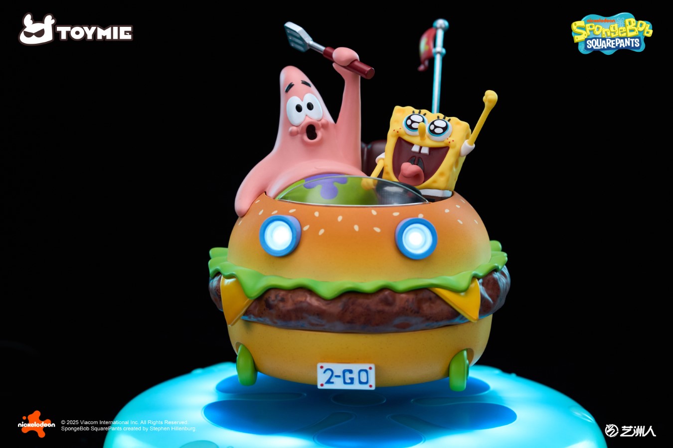 SpongeBob SquarePants Krabby patty Magnetic car