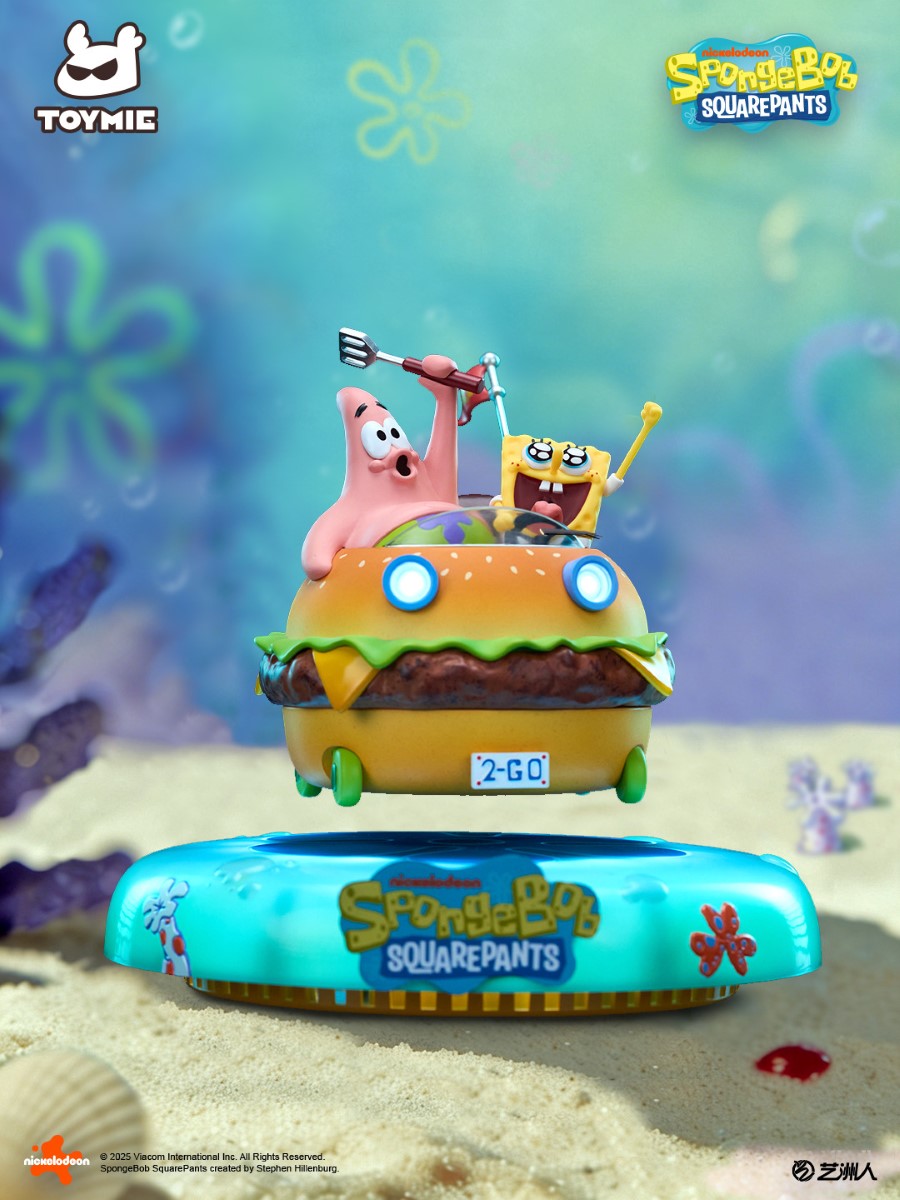 SpongeBob SquarePants Krabby patty Magnetic car