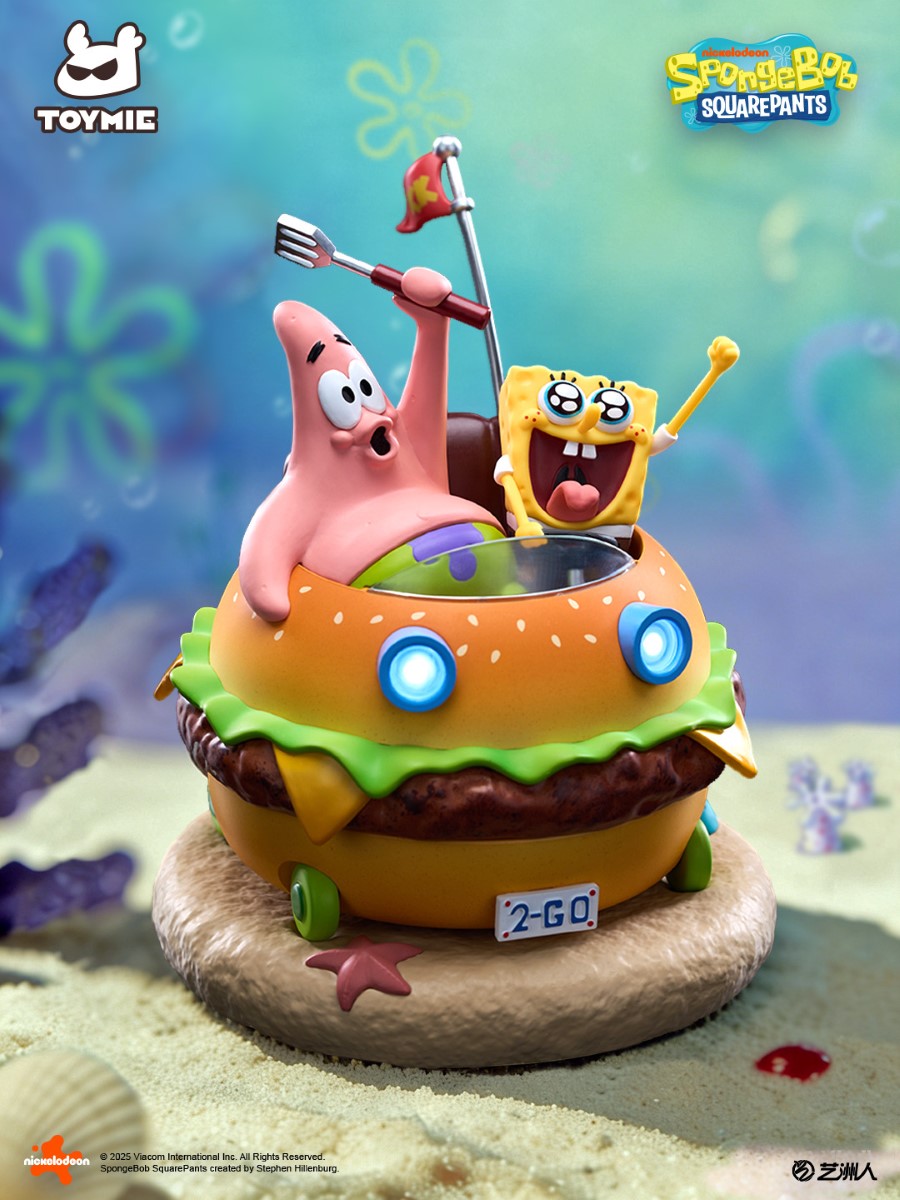 SpongeBob SquarePants Krabby patty Magnetic car