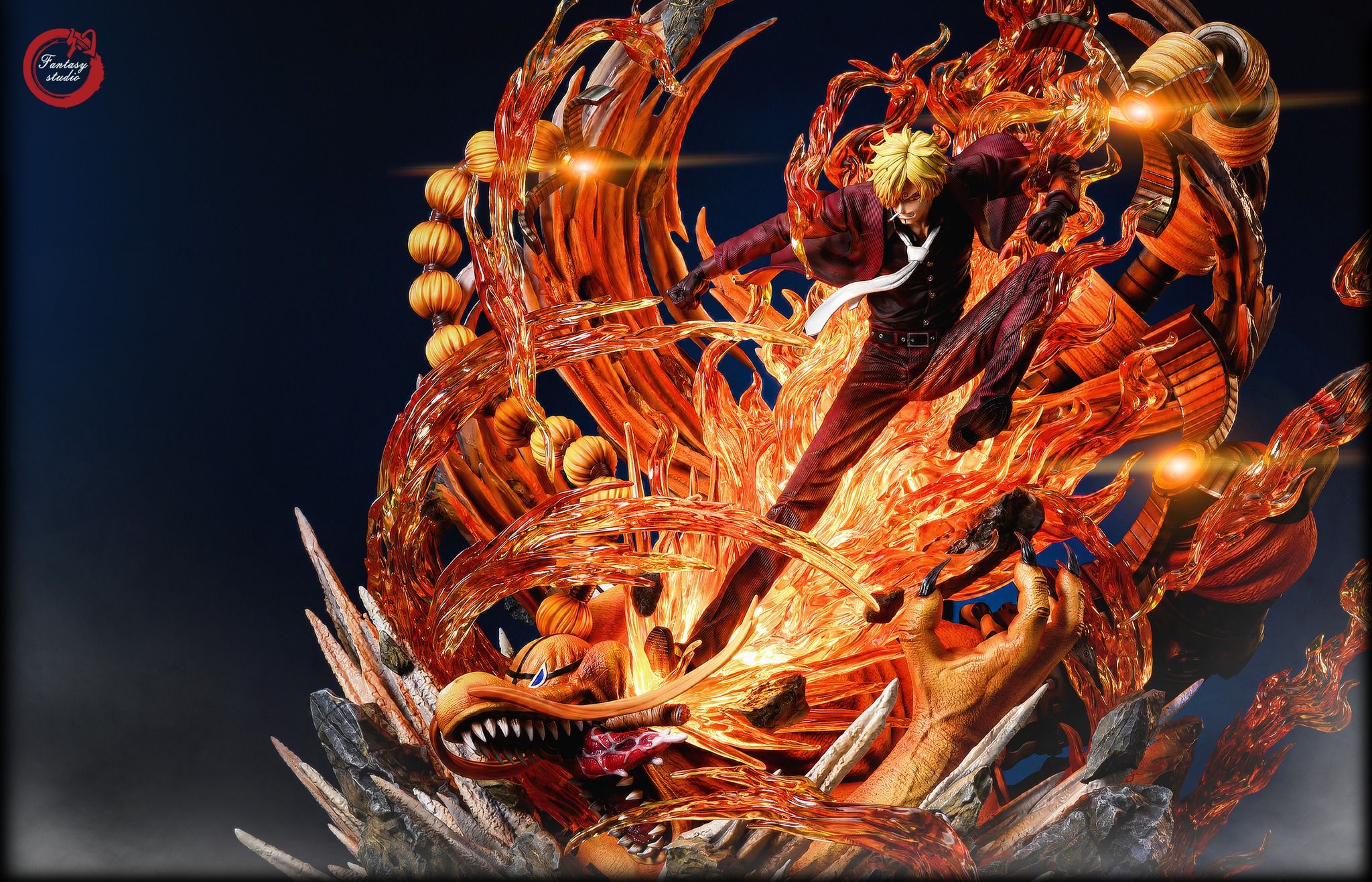 Sanji vs. Queen - One Piece