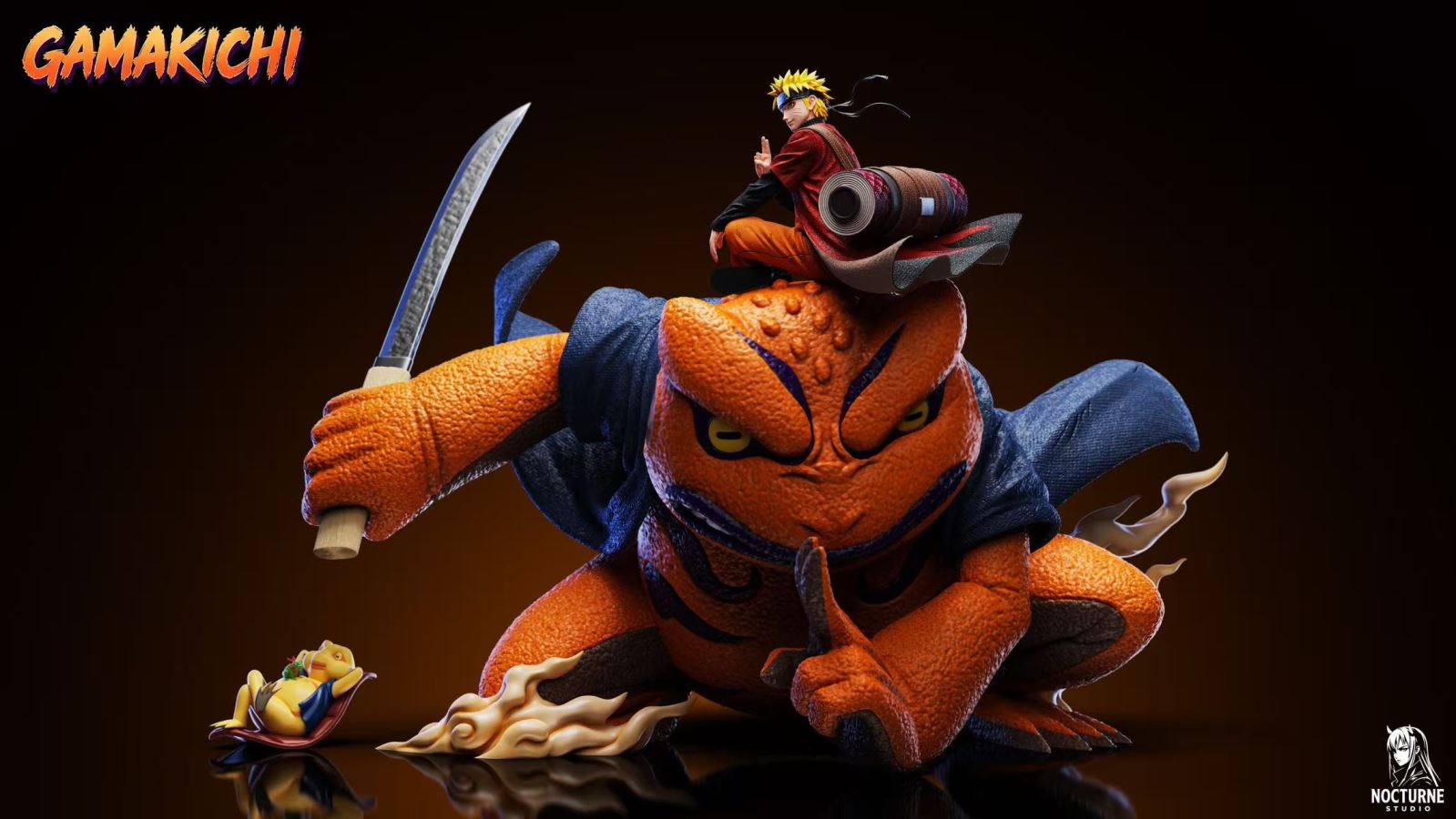 Naruto Gamakichi & Toad Ji
