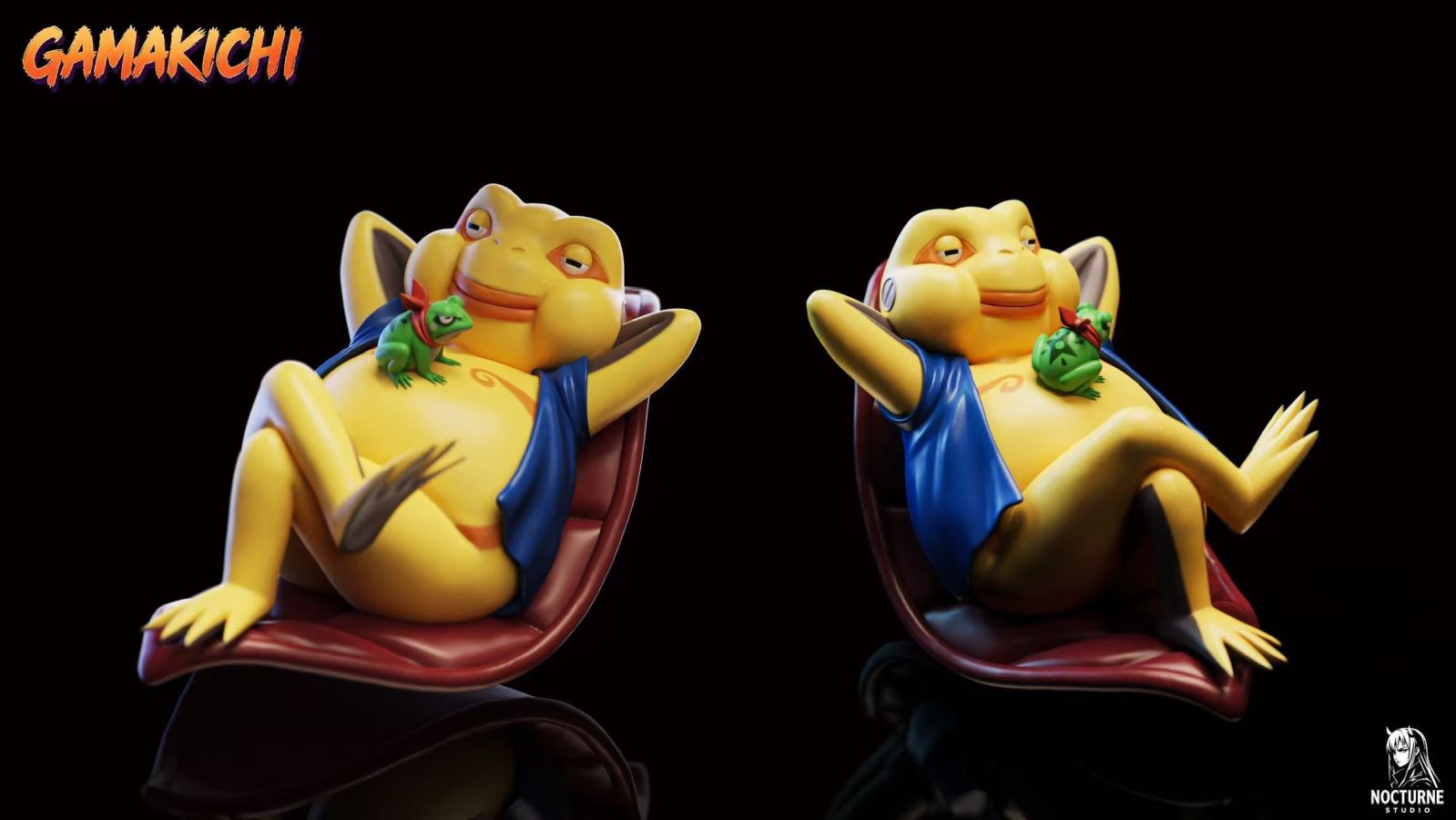 Naruto Gamakichi & Toad Ji