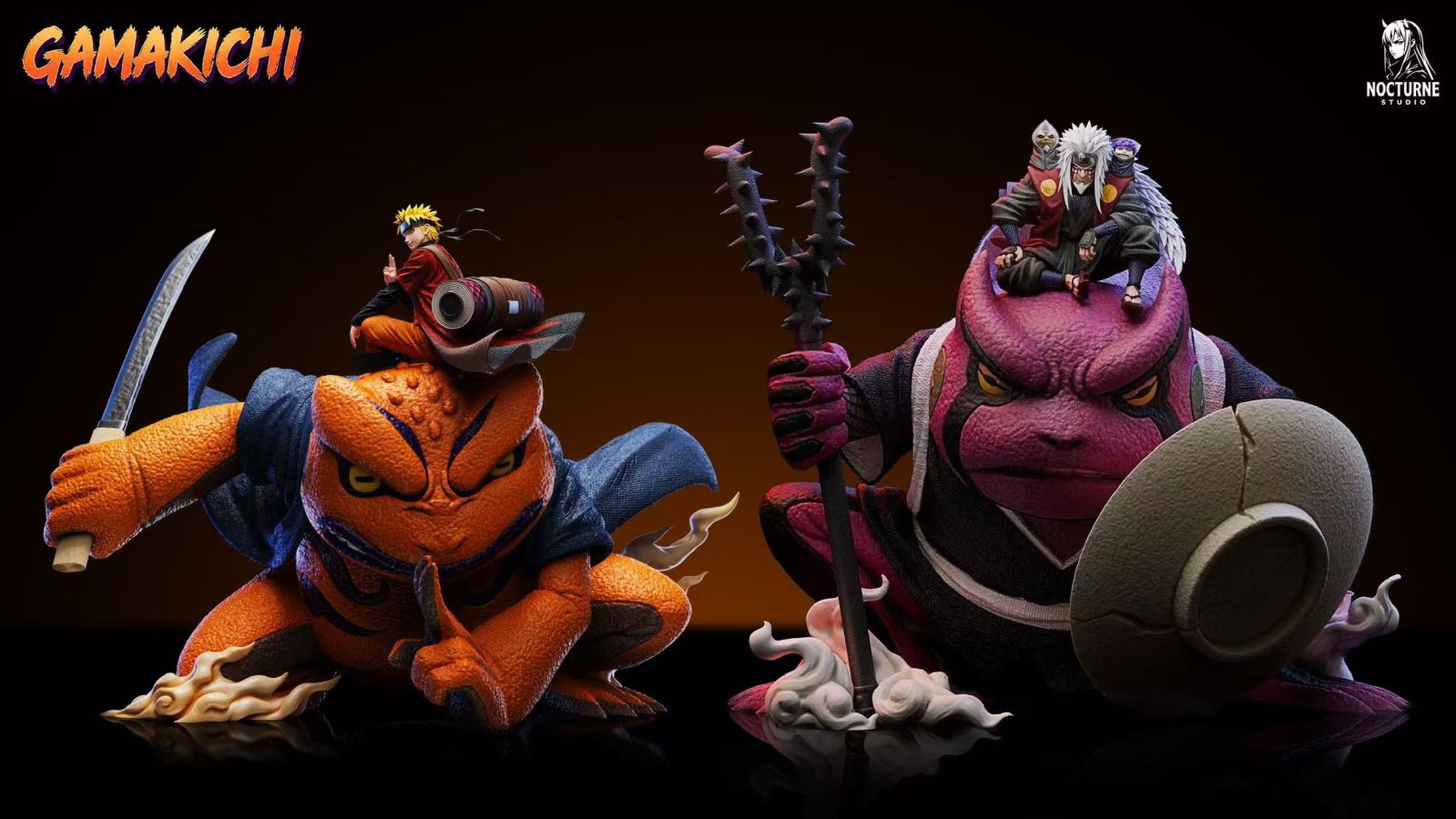 Naruto Gamakichi & Toad Ji
