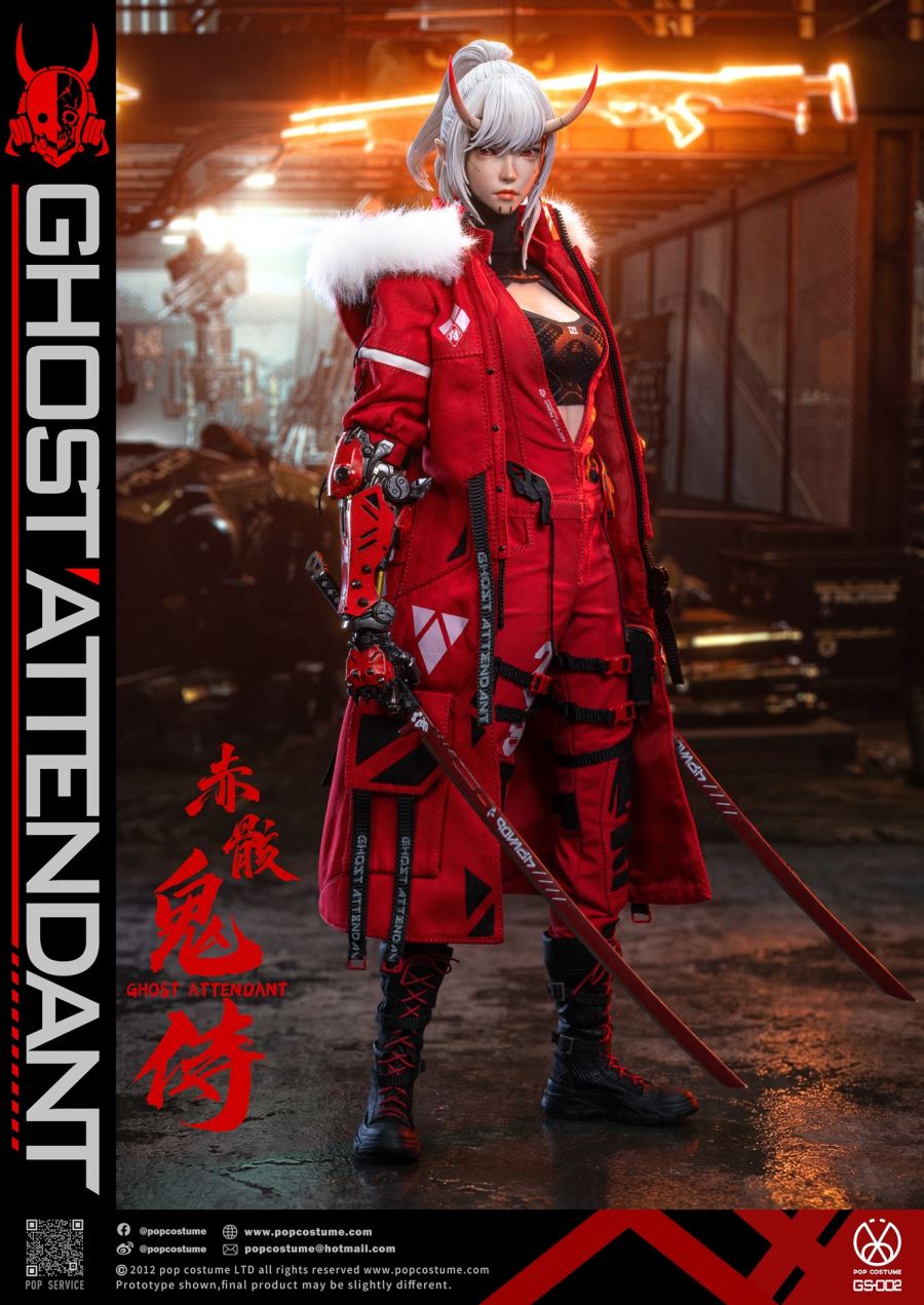 Oni Samurai Series - Scarlet Blade Shura Akame 1/6