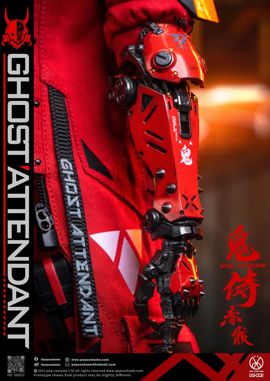 Oni Samurai Series - Scarlet Blade Shura Akame 1/6