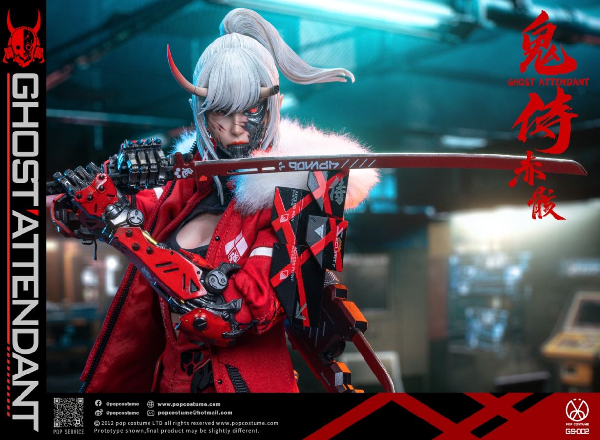 Oni Samurai Series - Scarlet Blade Shura Akame 1/6