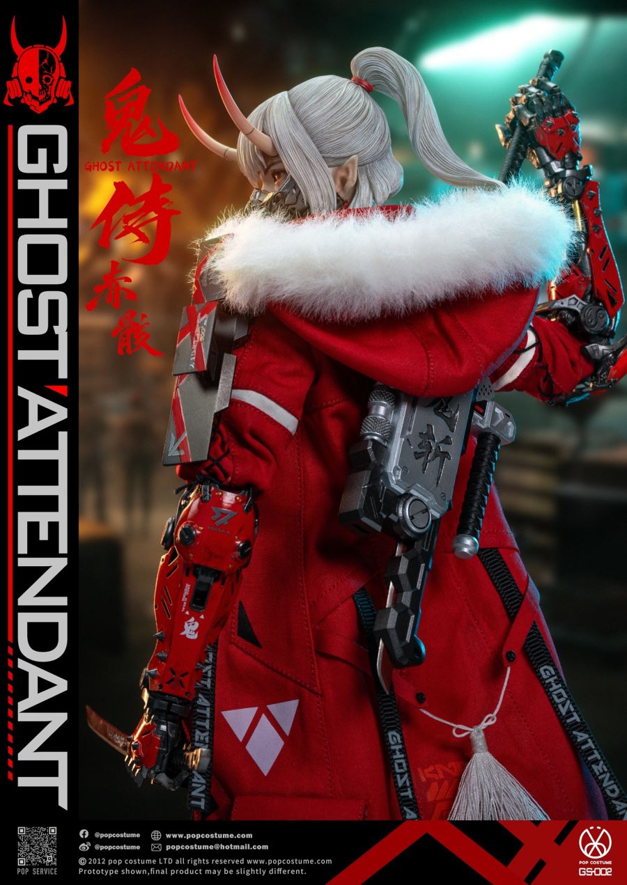 Oni Samurai Series - Scarlet Blade Shura Akame 1/6
