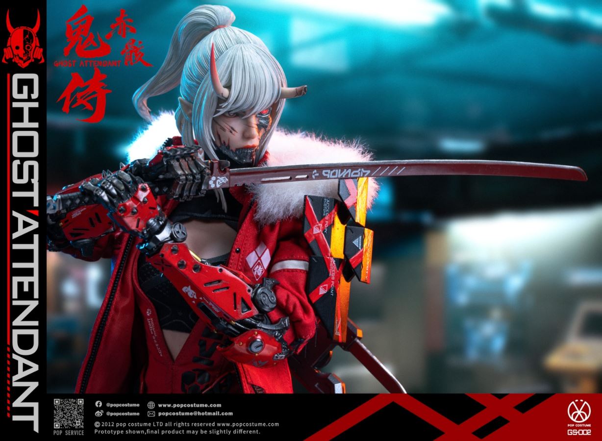 Oni Samurai Series - Scarlet Blade Shura Akame 1/6