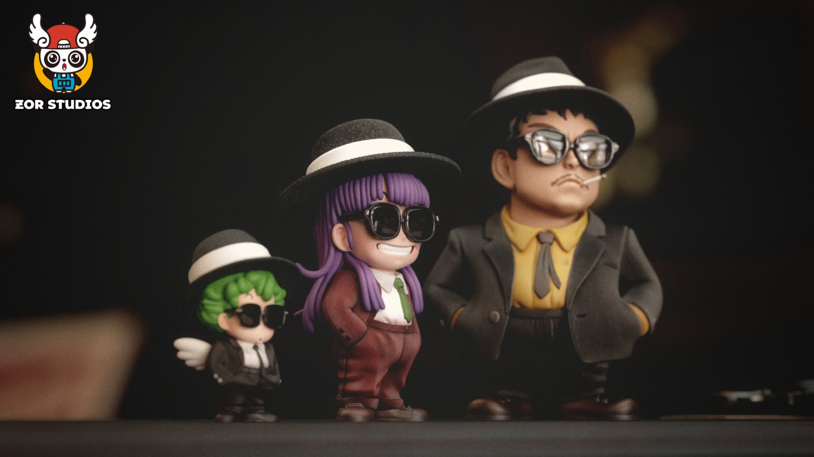 Arale x Gatchan x Senbe Norimaki - Dr. Slump