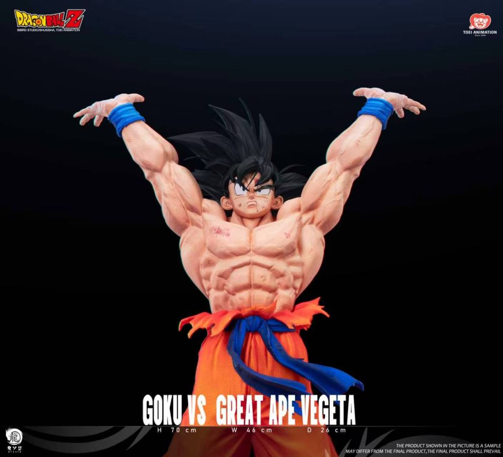 Vegeta Great Ape vs Goku 1/6 [Licensed]