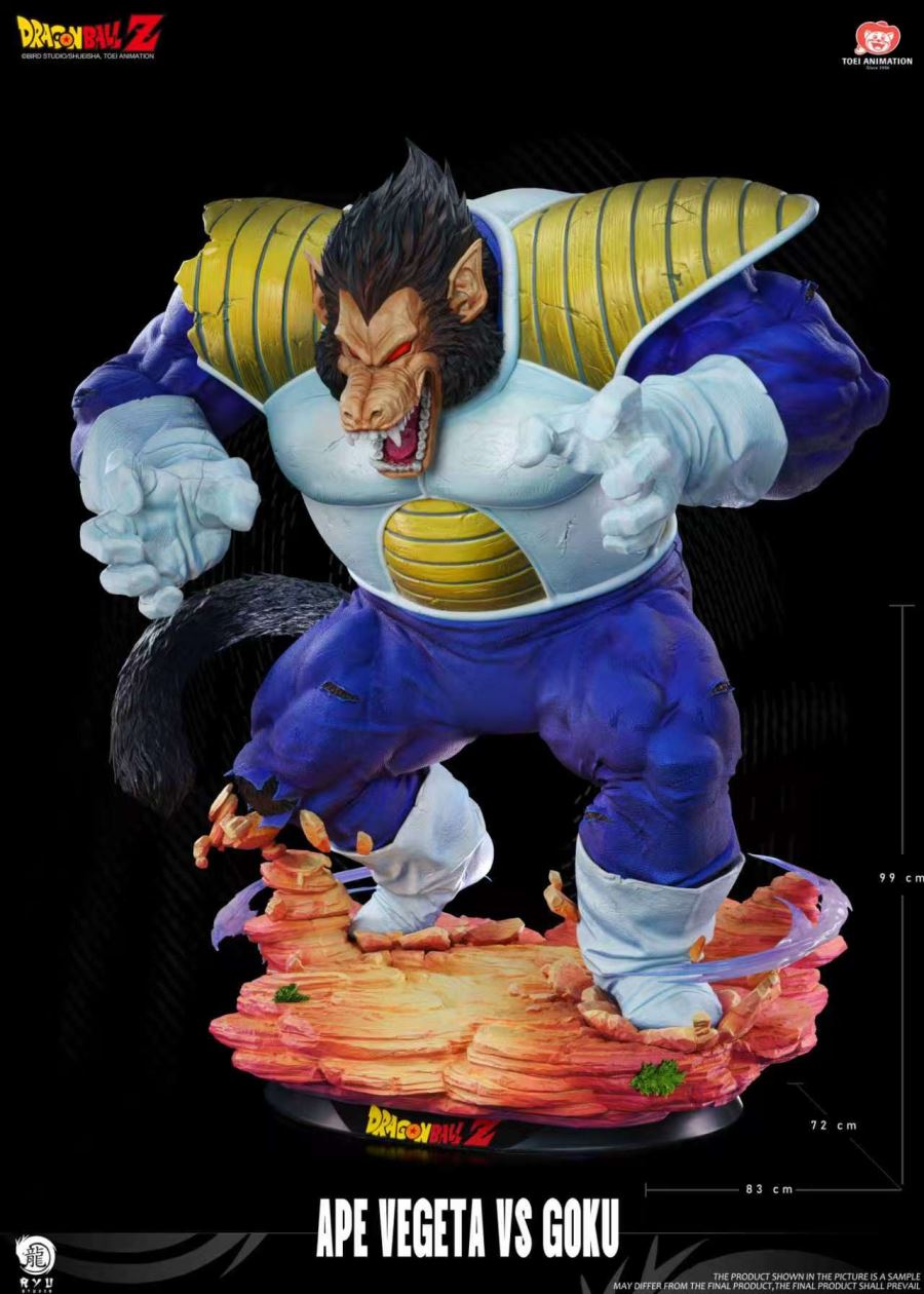 Vegeta Great Ape vs Goku 1/6 [Licensed]