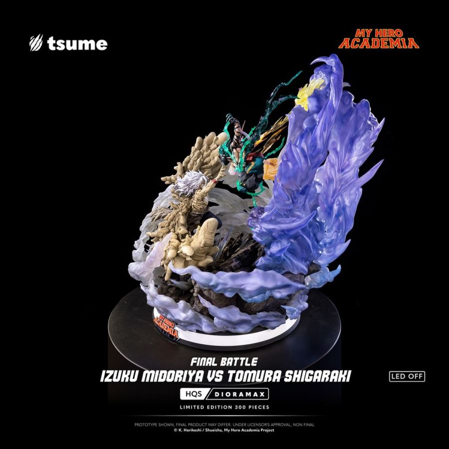 My Hero Academia: Midoriya Vs Shigaraki HQS Dioramax