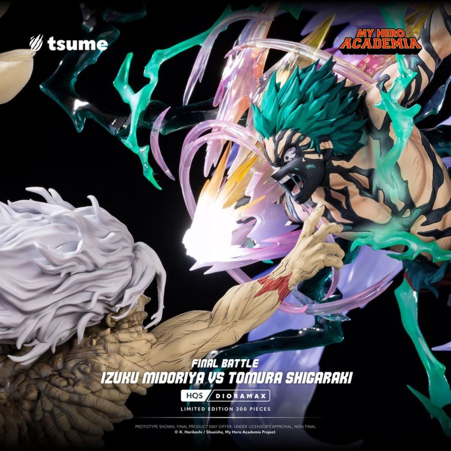 My Hero Academia: Midoriya Vs Shigaraki HQS Dioramax