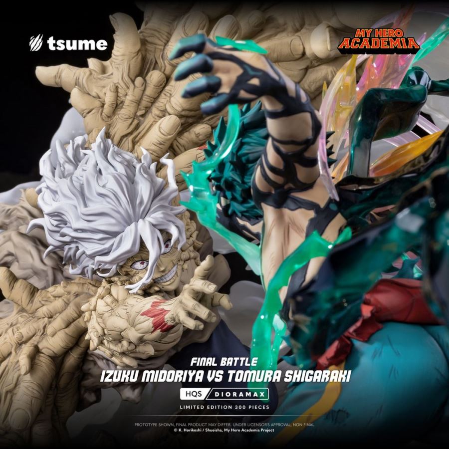 My Hero Academia: Midoriya Vs Shigaraki HQS Dioramax
