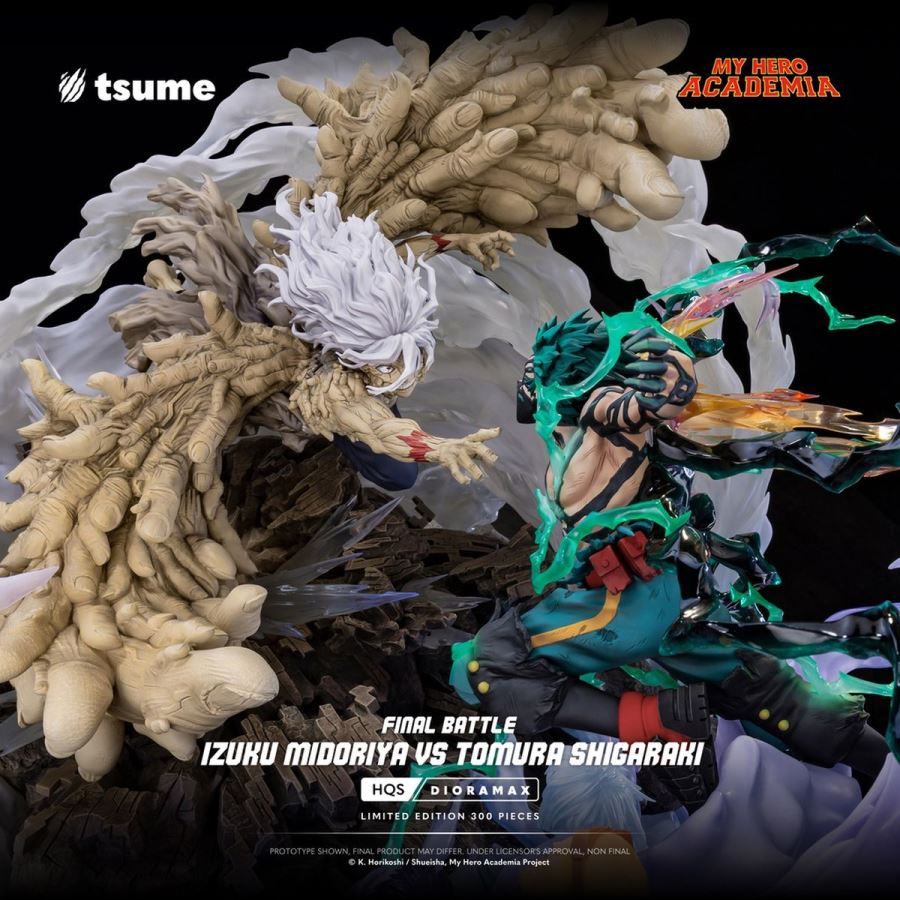 My Hero Academia: Midoriya Vs Shigaraki HQS Dioramax
