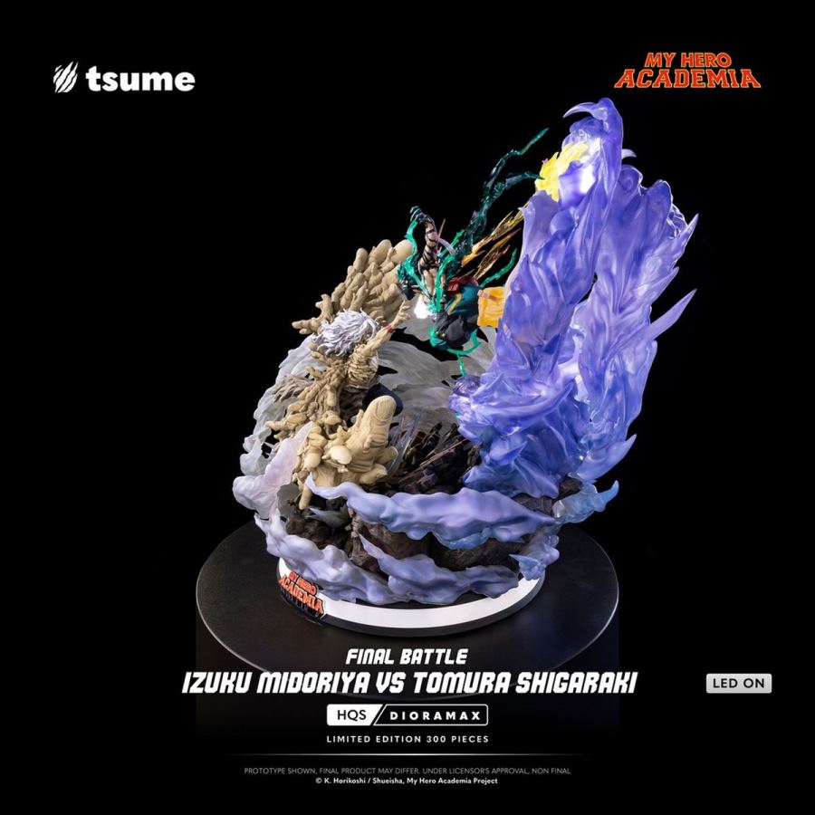My Hero Academia: Midoriya Vs Shigaraki HQS Dioramax