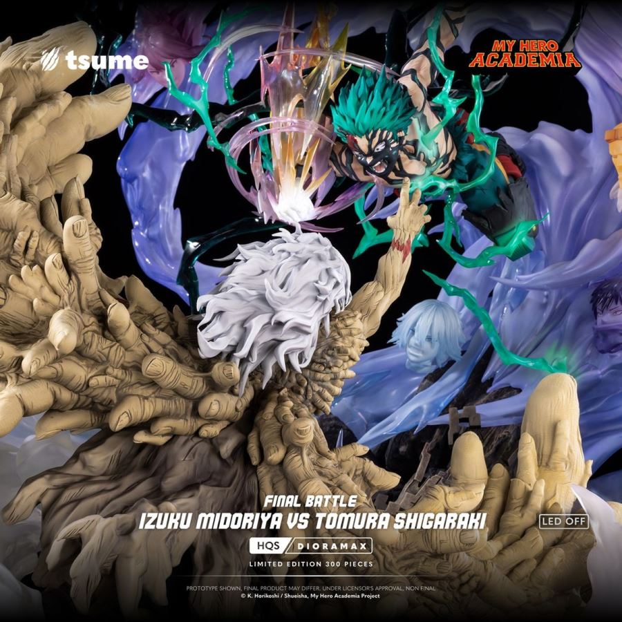 My Hero Academia: Midoriya Vs Shigaraki HQS Dioramax