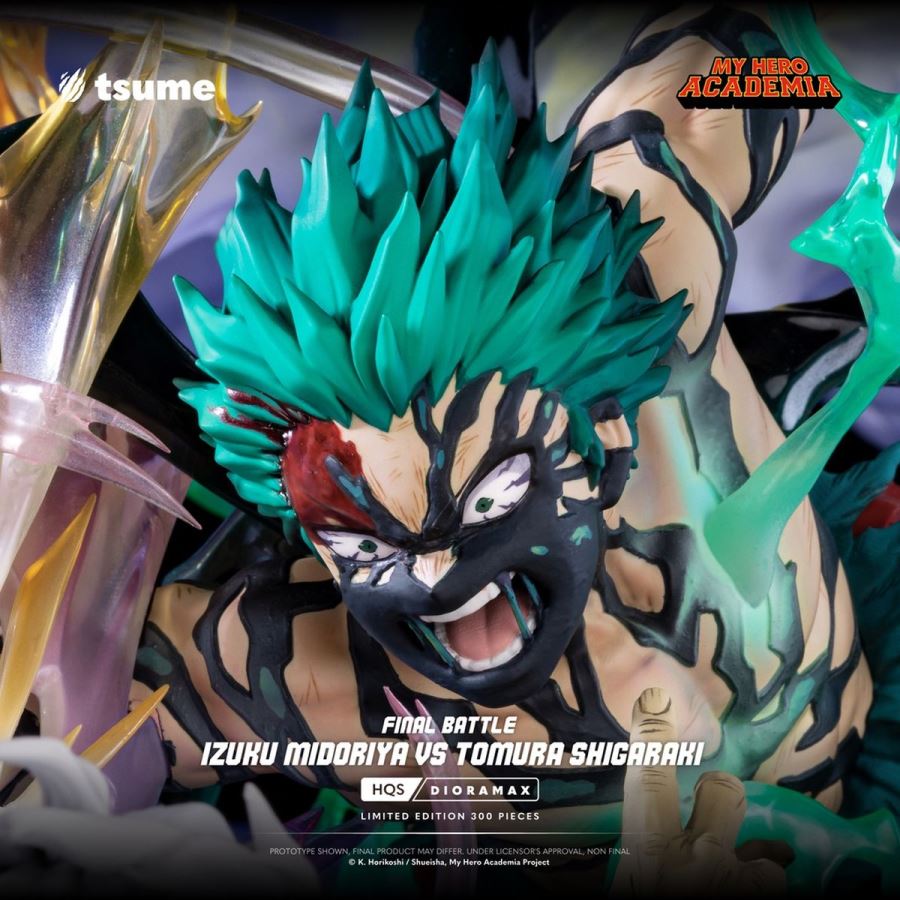 My Hero Academia: Midoriya Vs Shigaraki HQS Dioramax