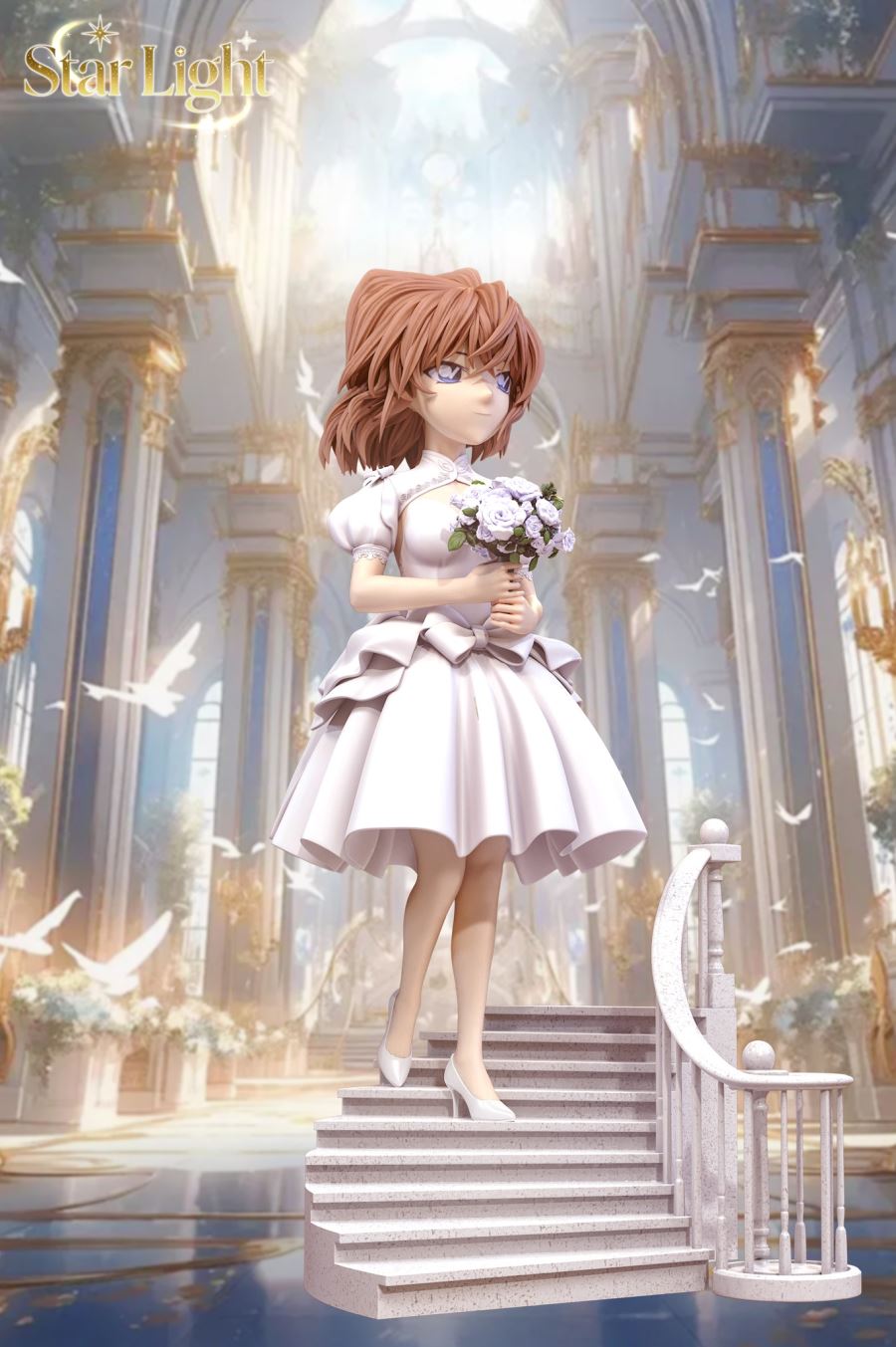 Wedding Dress Haibara Ai - Detective Conan