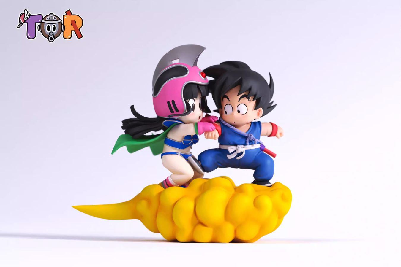 Son Goku and Chichi - Dragon Ball