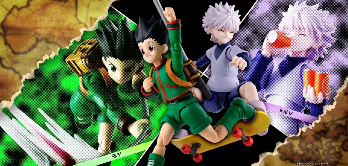 SHFiguarts Gon & Killua Hunter Exam Optional Parts Set