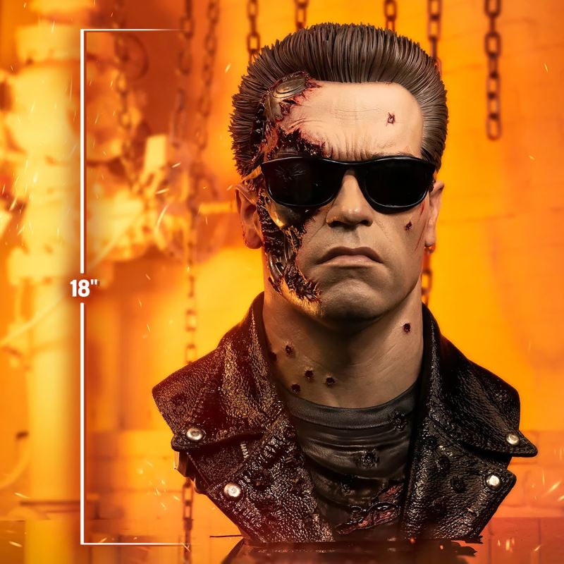 T-800 Model 101 (Battle Damaged) Art Mask